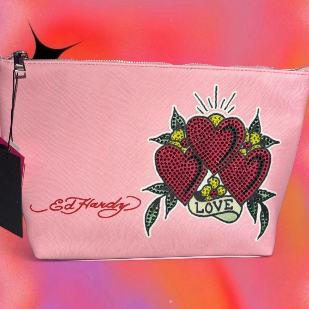 Ed Hardy “LOVE” Cosmetic bag